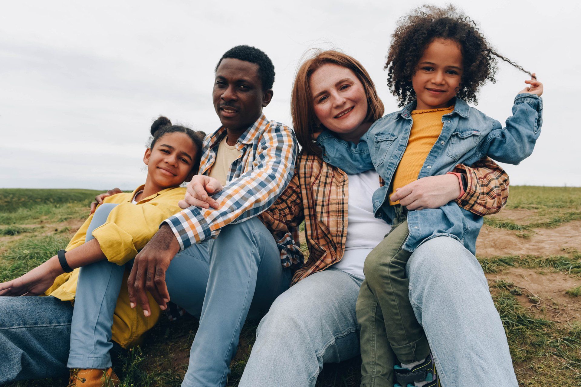 Interracial couple and family — Grapevine, TX — Silvas Law, PC